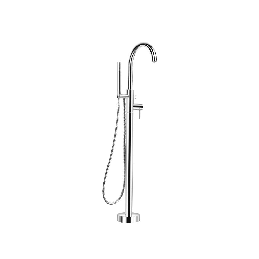 Floor Mount Tub Filler With Hand Shower - 100.1170