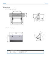 Load image into Gallery viewer, Ligature Resistant Shelf - 9&quot;
