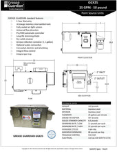 Load image into Gallery viewer, Grease Guardian GGX25
